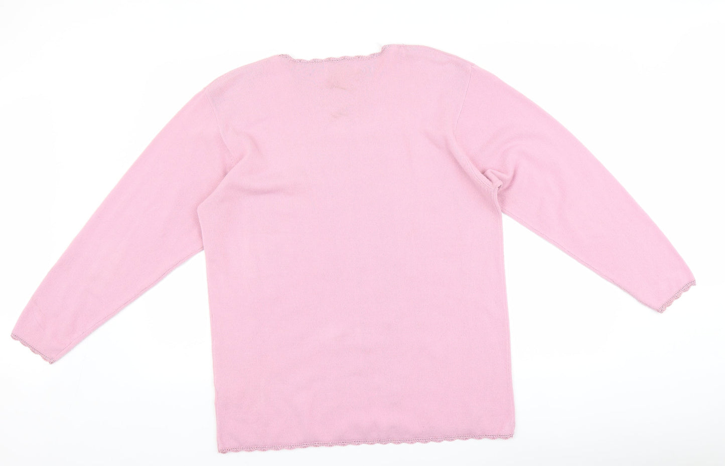 Fay Louise Womens Pink   Pullover Jumper One Size