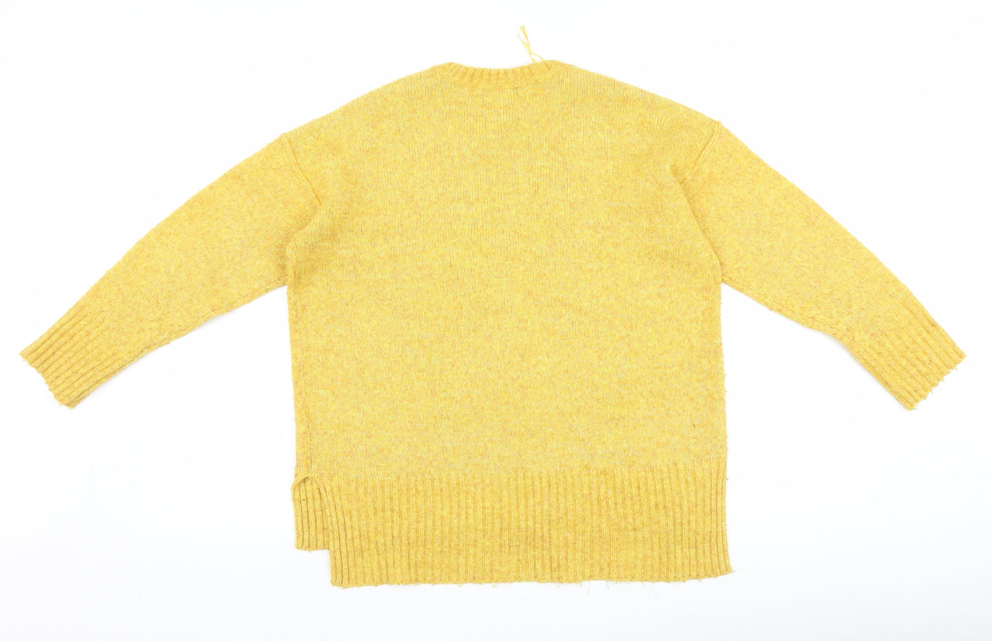 New Look Womens Yellow   Pullover Jumper Size S