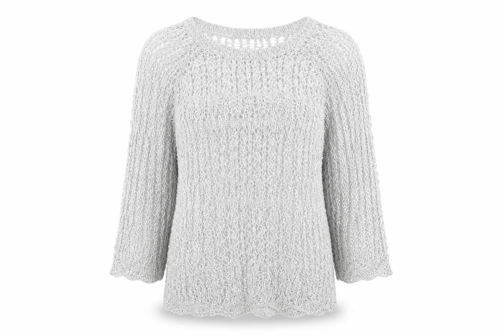 George Womens Silver   Pullover Jumper Size 10