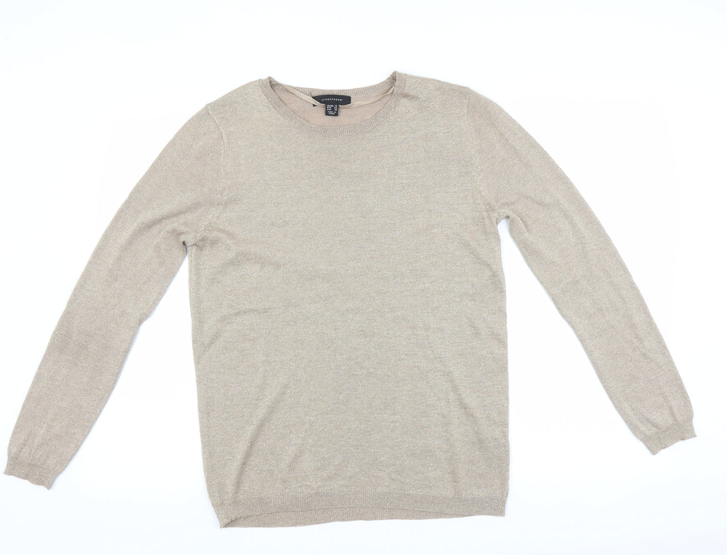 Atmosphere Womens Gold   Pullover Jumper Size 14