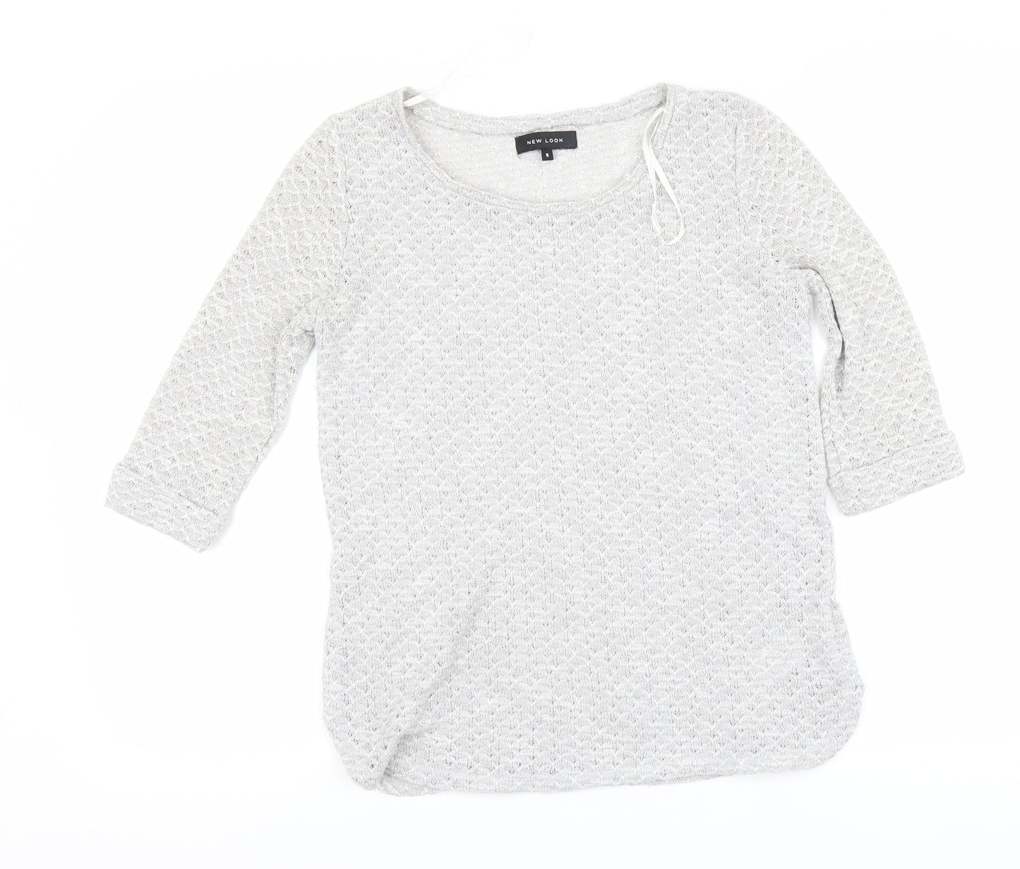 New Look Womens Grey   Pullover Jumper Size 8
