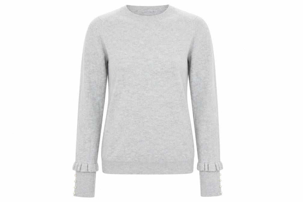 Zara Womens Grey   Pullover Jumper Size S