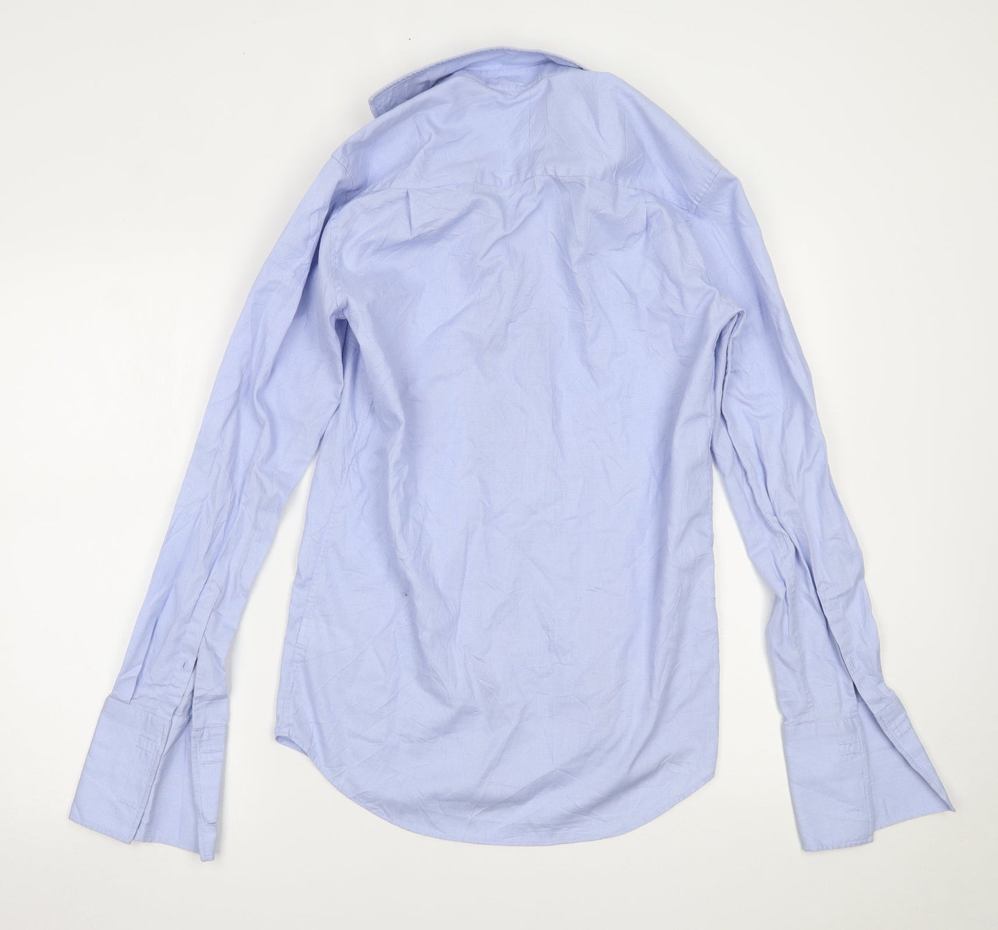 NEXT Mens Blue    Button-Up Size 14.5