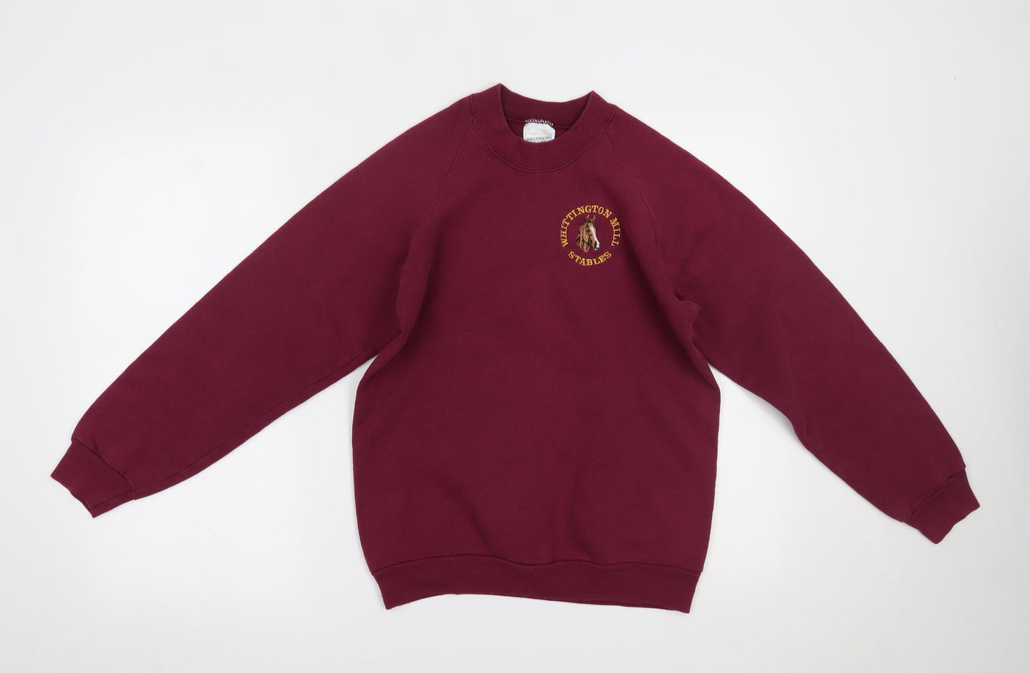 Fruit of the Loom Womens Purple   Pullover Jumper Size S