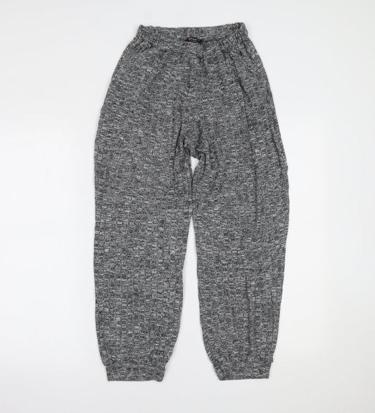 Misspap Womens Grey   Trousers  Size 12 L23 in