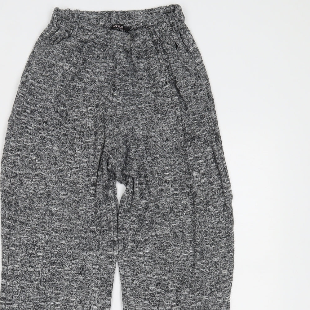 Misspap Womens Grey   Trousers  Size 12 L23 in