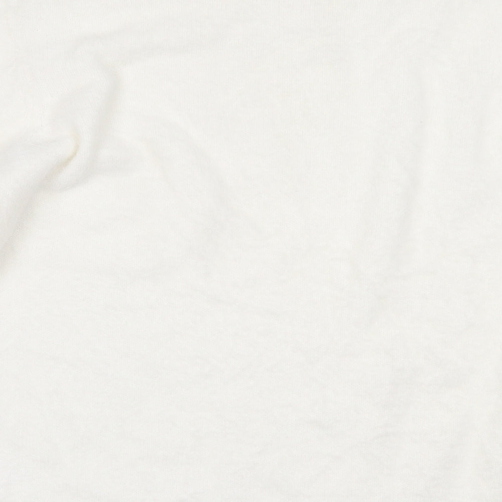 Peacocks Womens White   Pullover Jumper Size XL