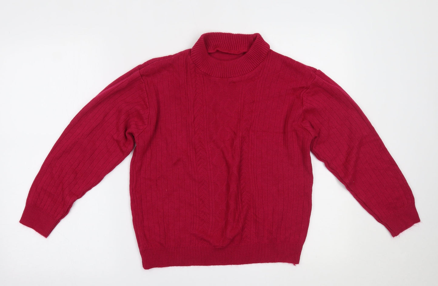 Preworn Womens Pink   Pullover Jumper Size 16