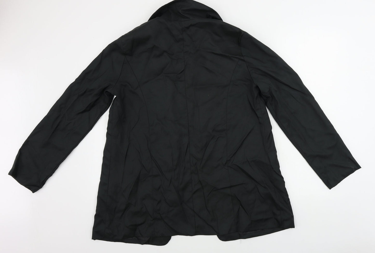 Preworn  Womens Black   Jacket Blazer Size XL
