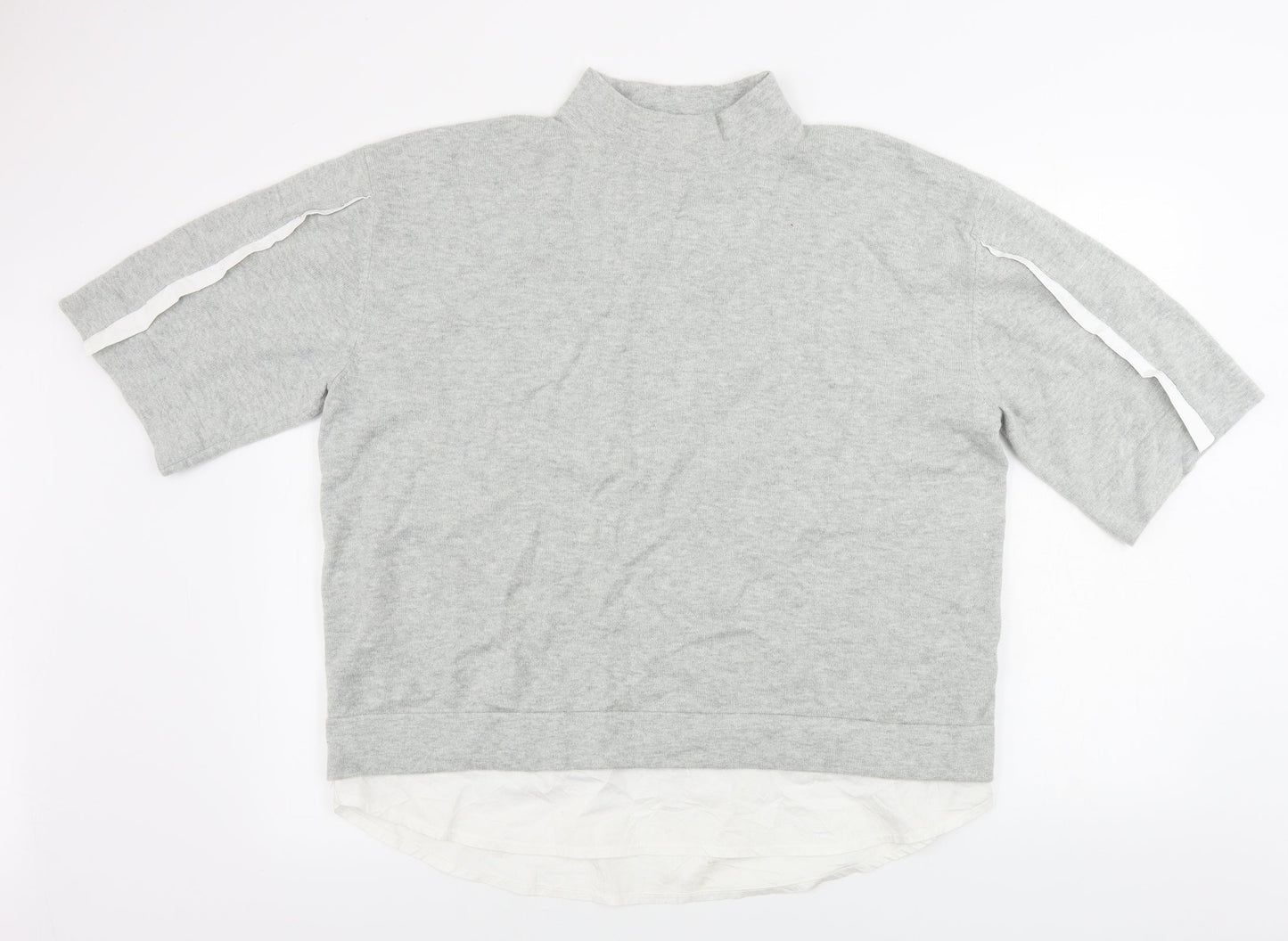 French Connection  Womens Grey   Pullover Jumper Size M