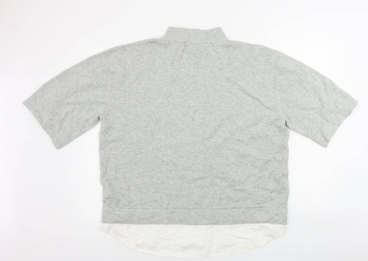 French Connection  Womens Grey   Pullover Jumper Size M