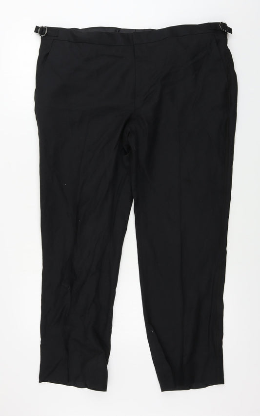Marks and Spencer  Womens Black   Trousers  Size 40 in L29 in