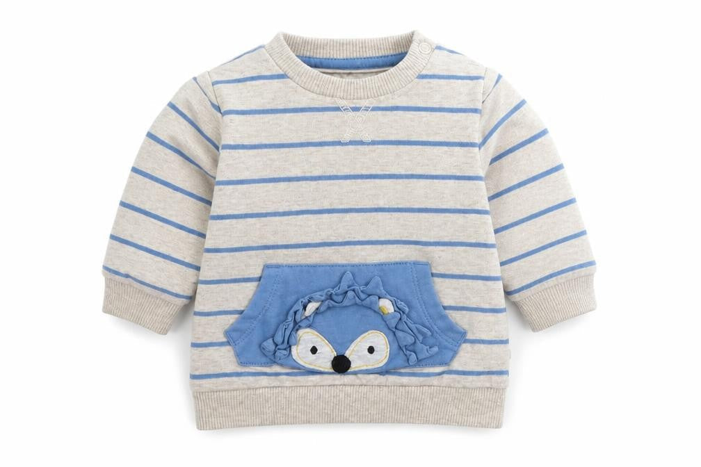 F&F  Boys Green   Pullover Jumper Size 0-3 Months