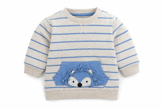 F&F  Boys Green   Pullover Jumper Size 0-3 Months
