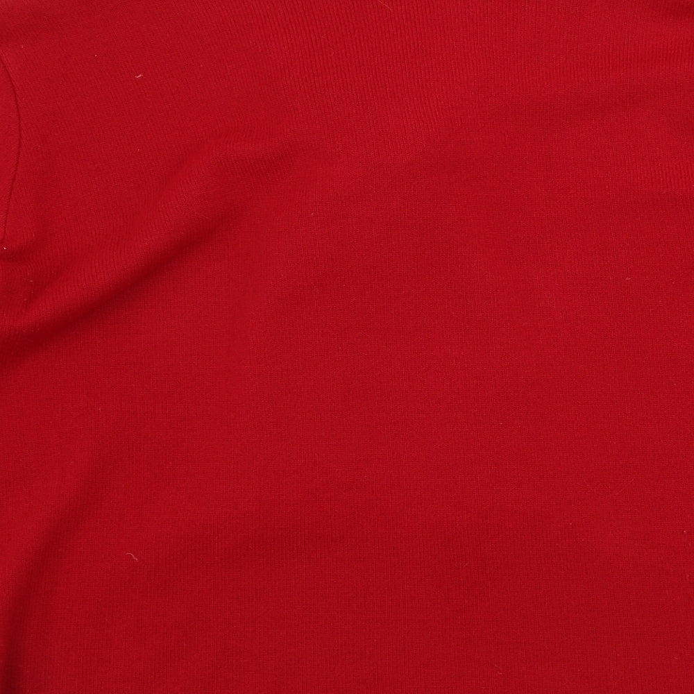 MONIQUE  Womens Red   Pullover Jumper Size M