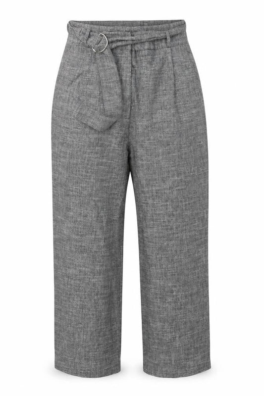 Light Before Dark Womens Grey   Trousers  Size M L27 in - BELTED