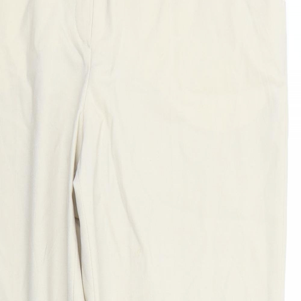 Wichele Womens Beige   Trousers  Size 16 L28 in