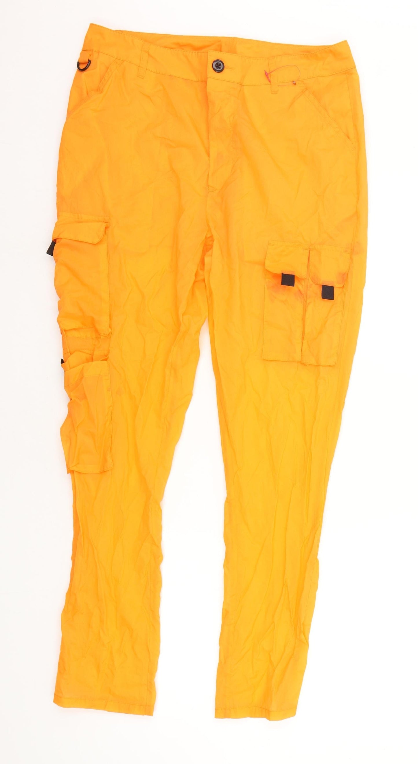 Preworn Womens Orange   Trousers  Size 32 in L32 in