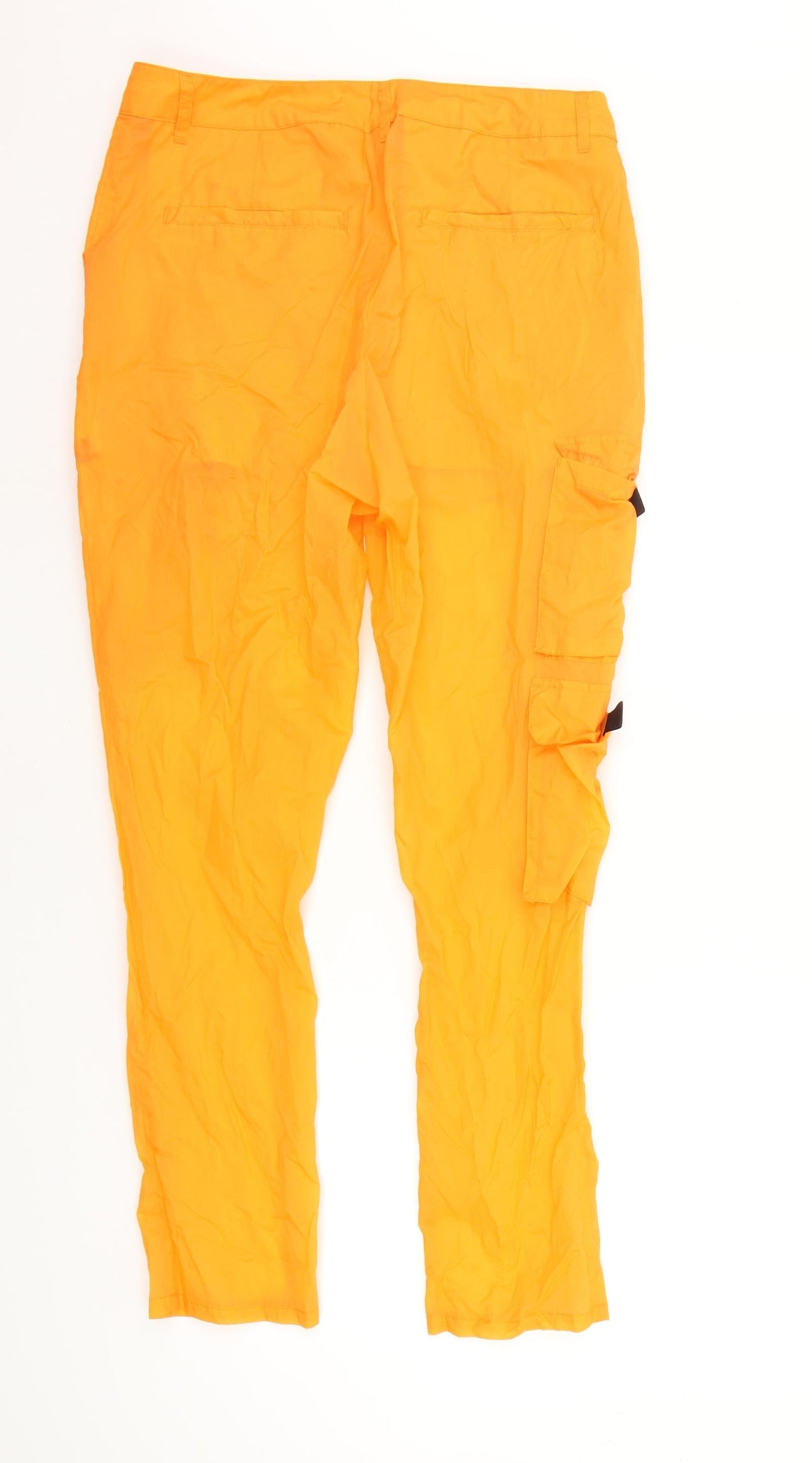 Preworn Womens Orange   Trousers  Size 32 in L32 in