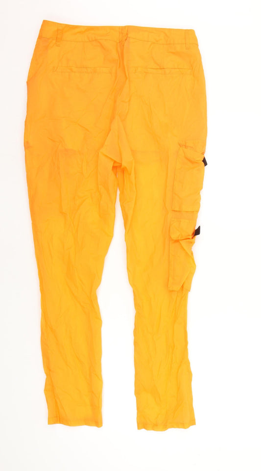 Preworn Womens Orange   Trousers  Size 32 in L32 in