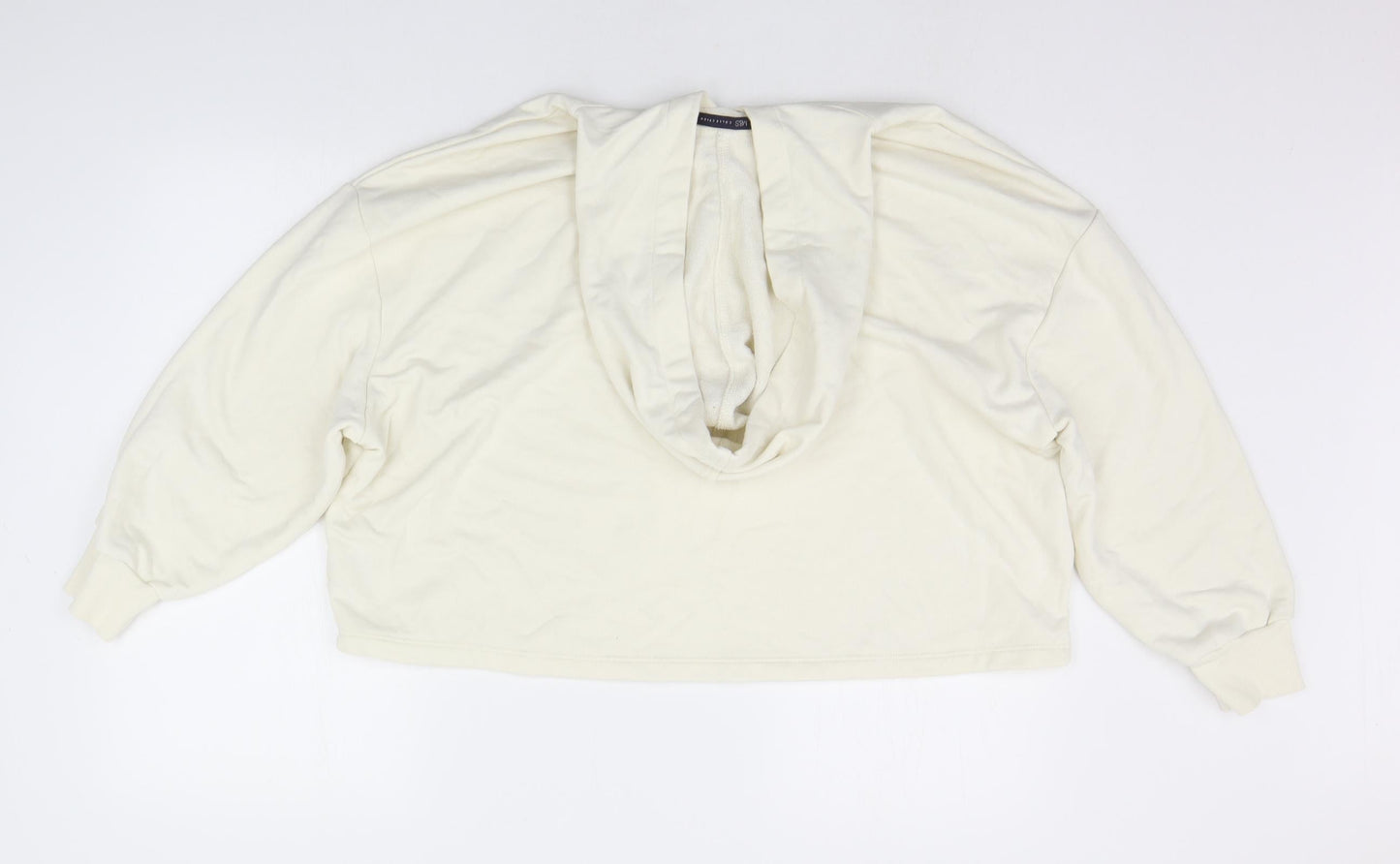 Marks and Spencer Womens Beige   Pullover Hoodie Size L