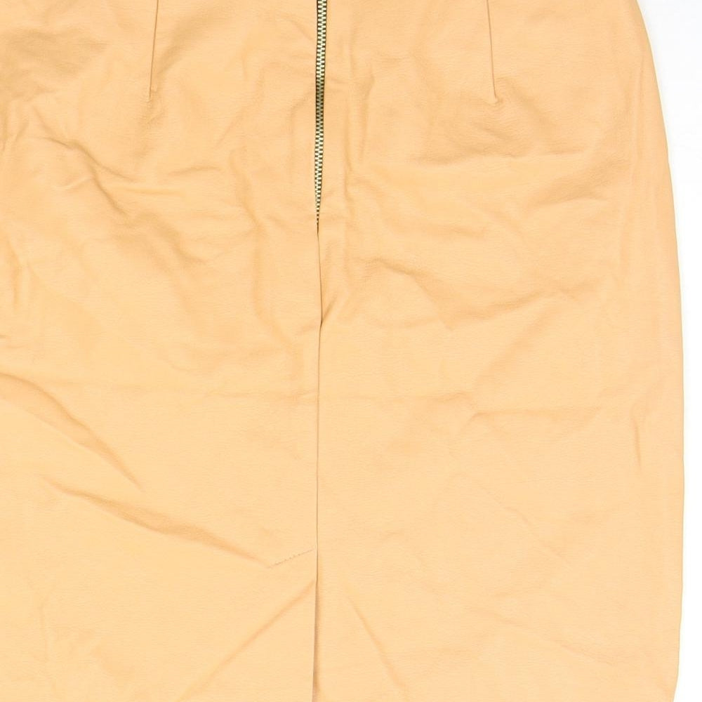 Atmosphere Womens Orange   A-Line Skirt Size 8