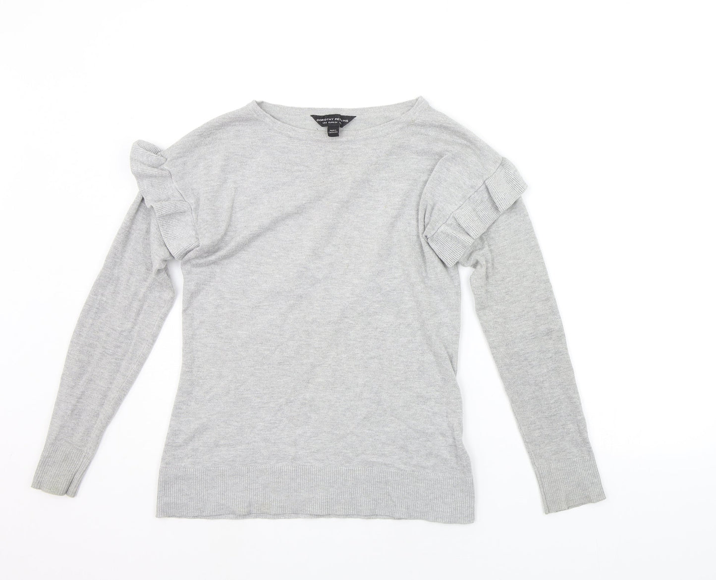 Dorothy Perkins Womens Grey   Pullover Jumper Size 6