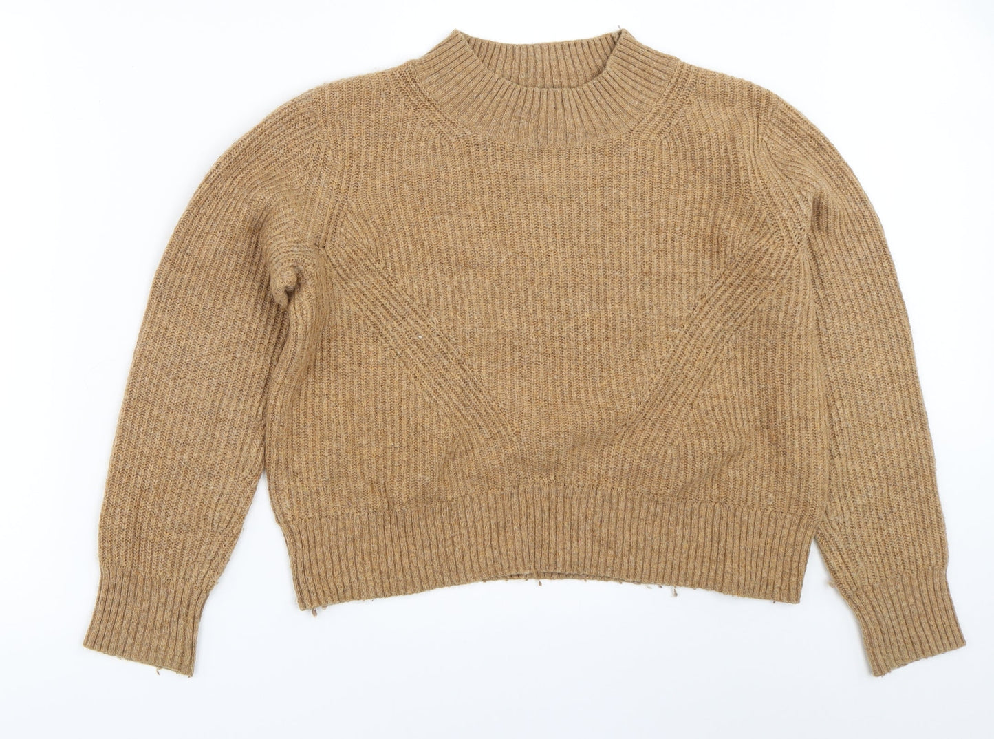 H&M Womens Beige   Pullover Jumper Size M