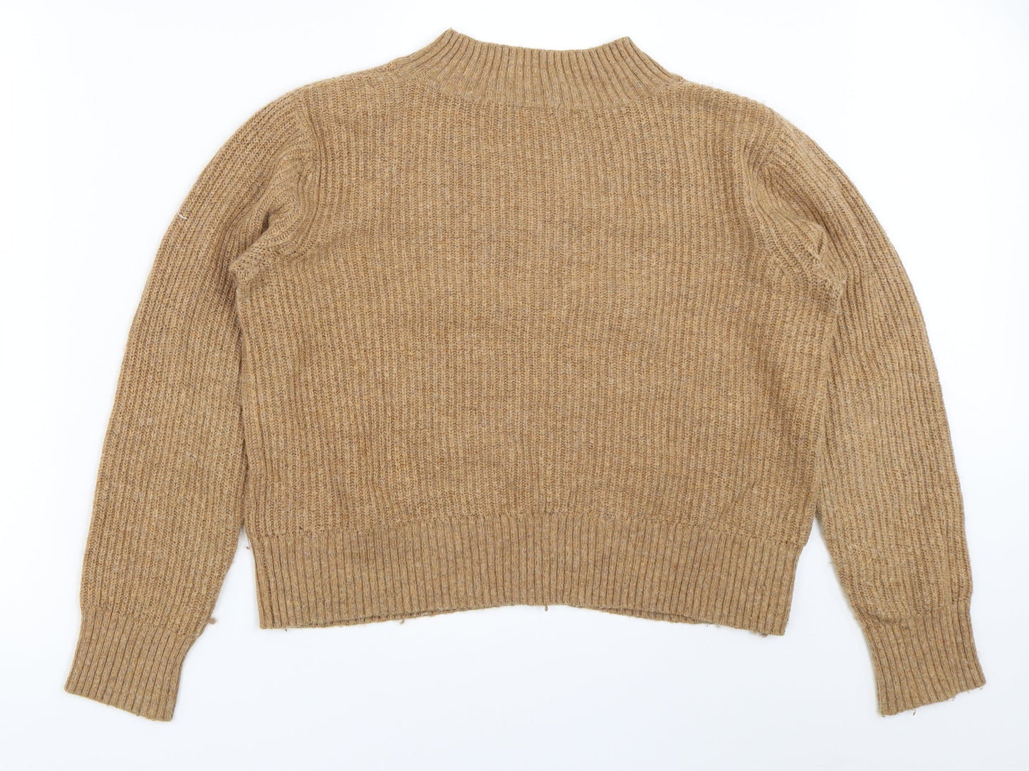 H&M Womens Beige   Pullover Jumper Size M