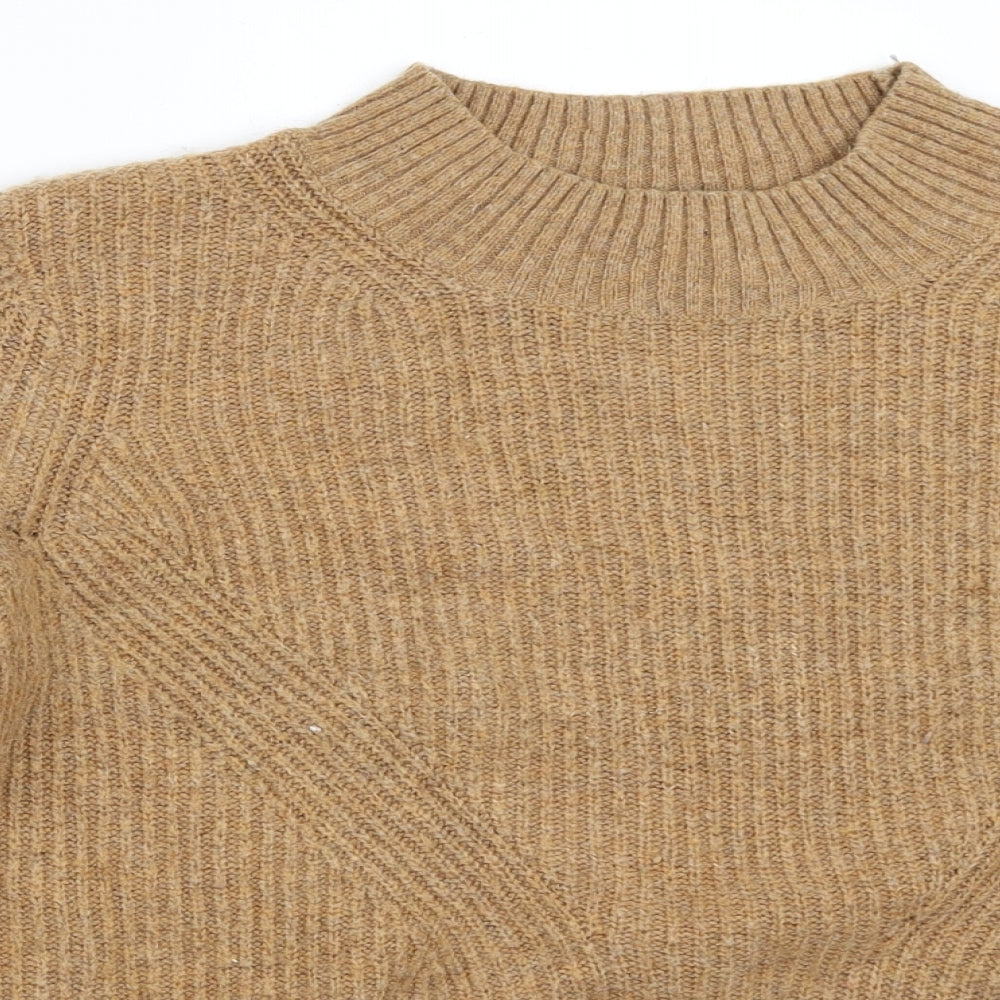 H&M Womens Beige   Pullover Jumper Size M
