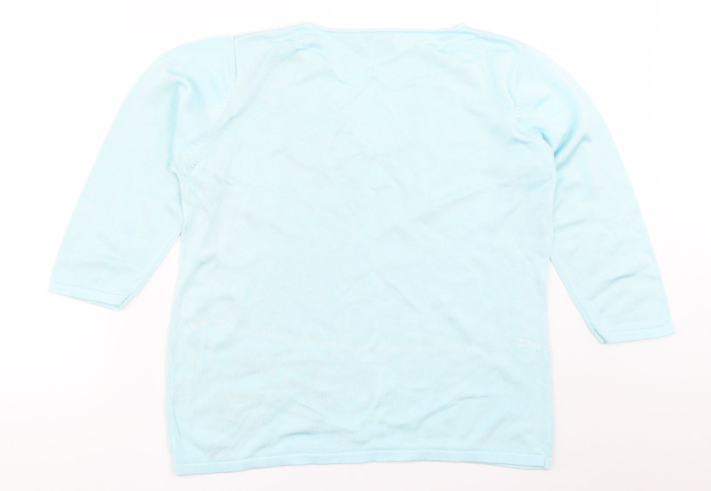 Collection Womens Blue   Pullover Jumper Size 18