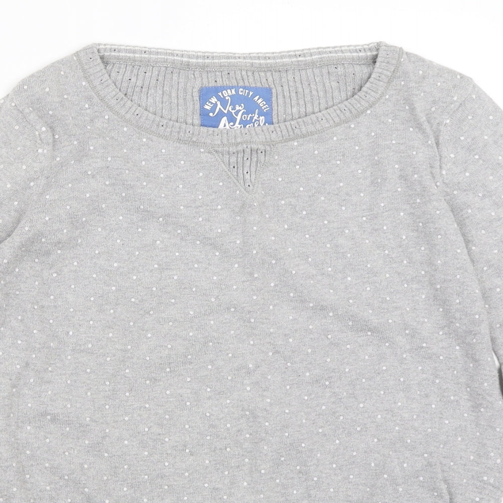 Marks and Spencer Womens Grey   Pullover Jumper Size 2XS