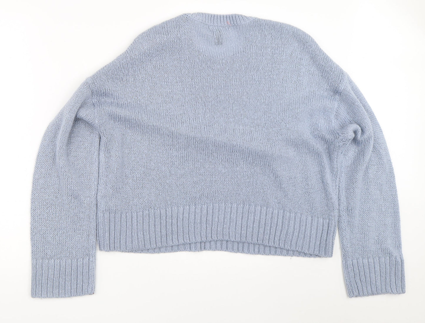 New Look Womens Blue   Pullover Jumper Size L
