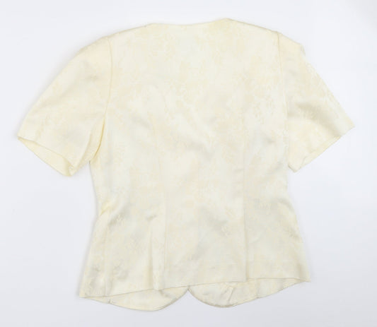 Leslie Fay Womens Ivory   Jacket Blazer Size 10