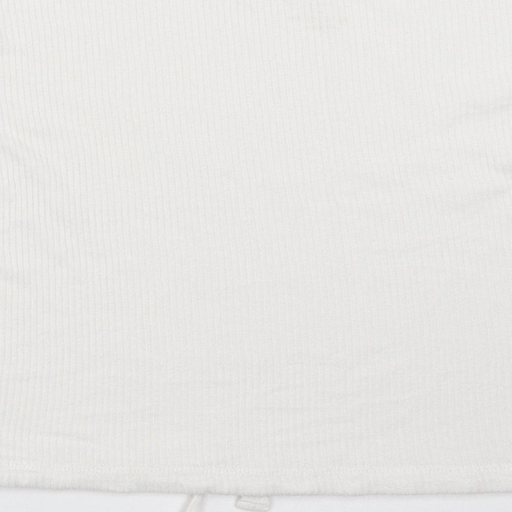 Primark Womens White   Pullover Jumper Size M
