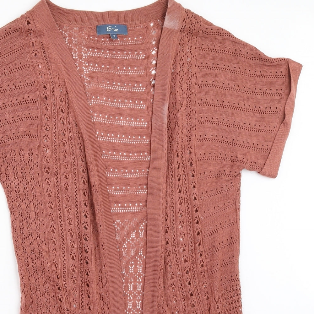 Evie Womens Pink   Cardigan Jumper Size 8