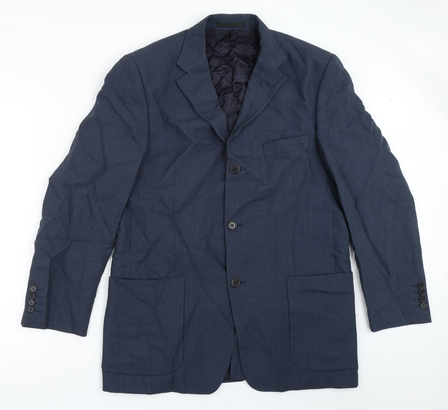 Marks and Spencer Mens Blue   Jacket Blazer Size 40