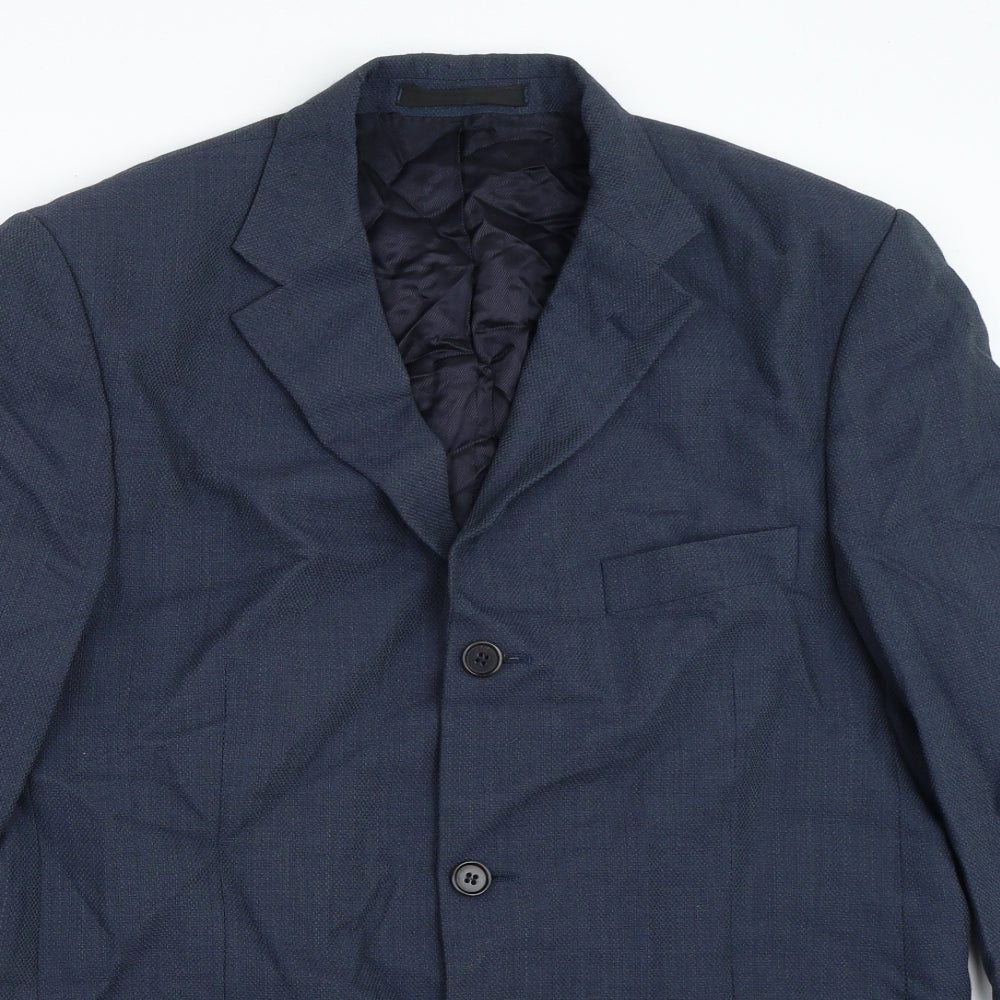 Marks and Spencer Mens Blue   Jacket Blazer Size 40