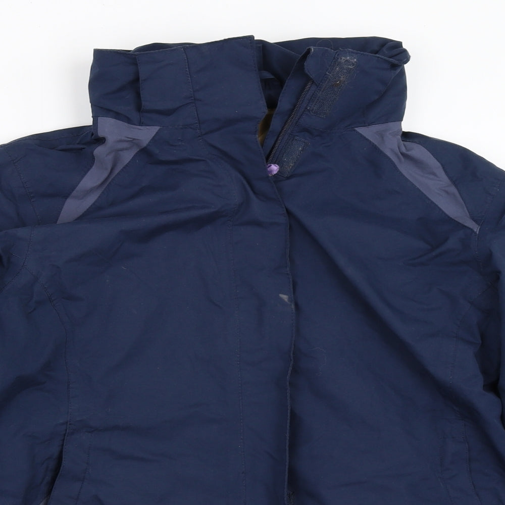 Camprio Womens Blue   Windbreaker Coat Size 12