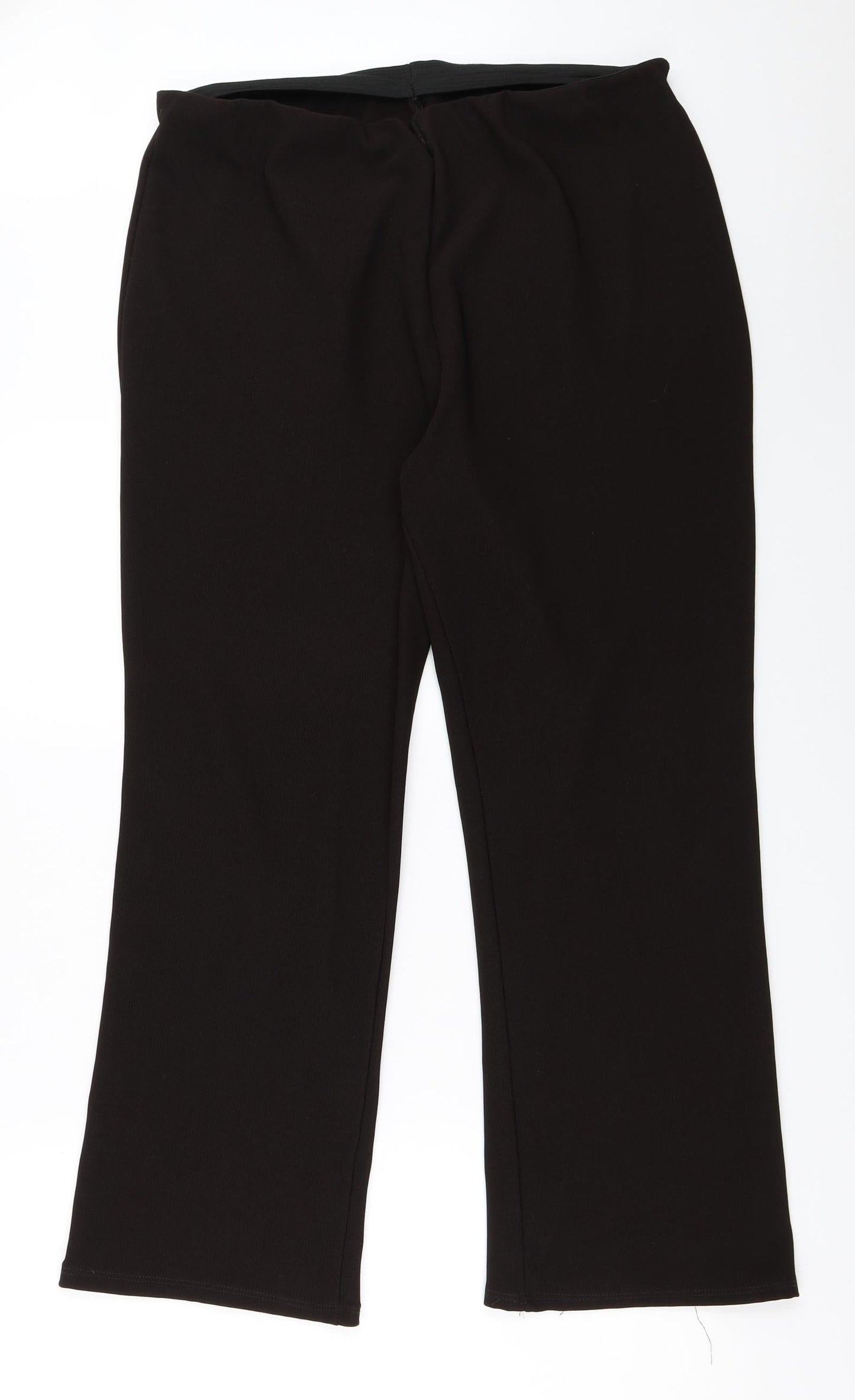 Preworn Womens Brown   Trousers  Size 20 L25.5 in
