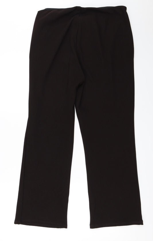 Preworn Womens Brown   Trousers  Size 20 L25.5 in