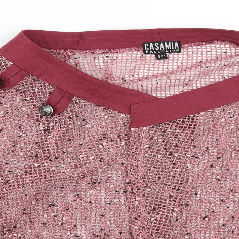 Casamia Womens Pink   Cardigan Jumper Size S