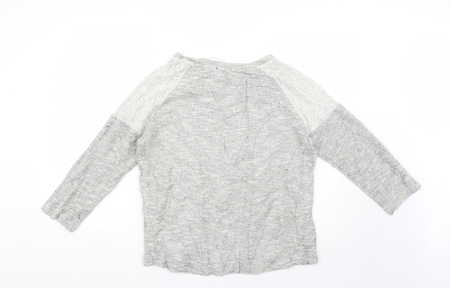 Peacocks Womens Grey   Pullover Jumper Size 14