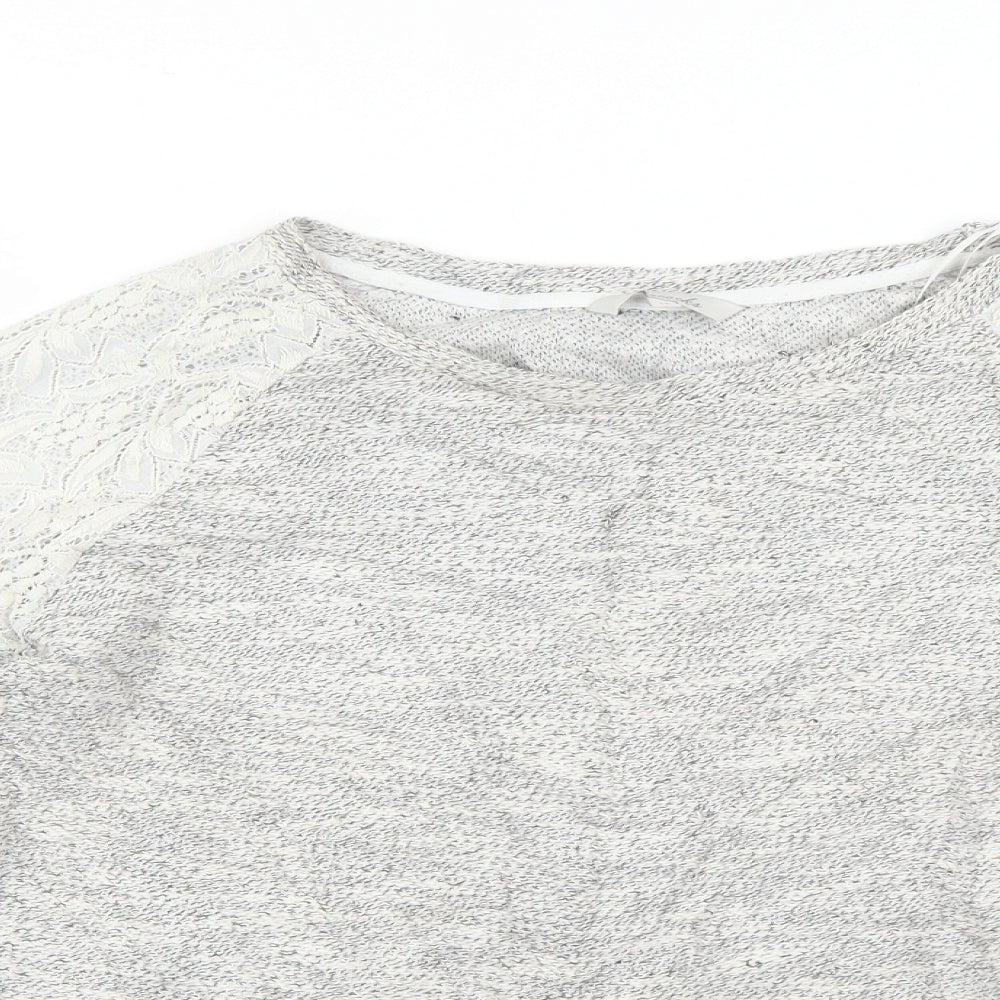 Peacocks Womens Grey   Pullover Jumper Size 14