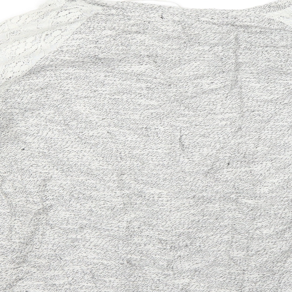 Peacocks Womens Grey   Pullover Jumper Size 14