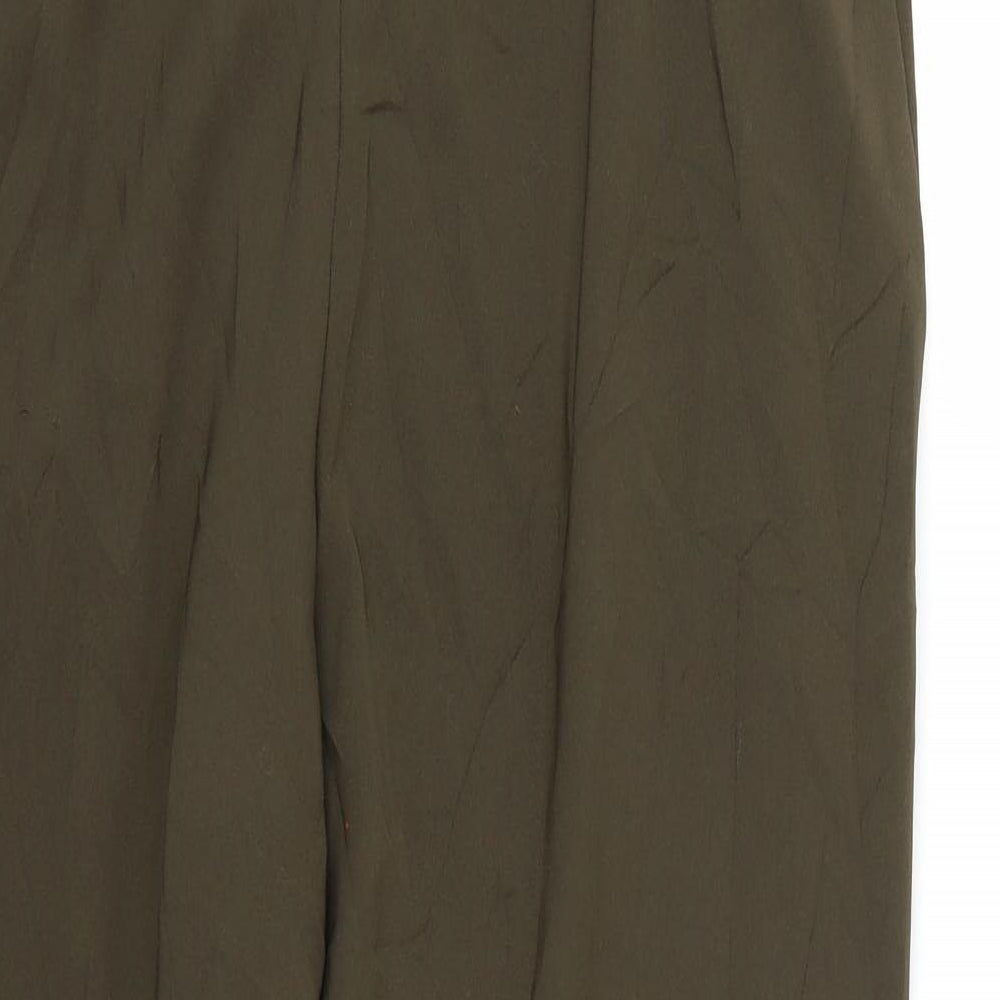 Marks and Spencer Womens Green   Trousers  Size 16 L23 in
