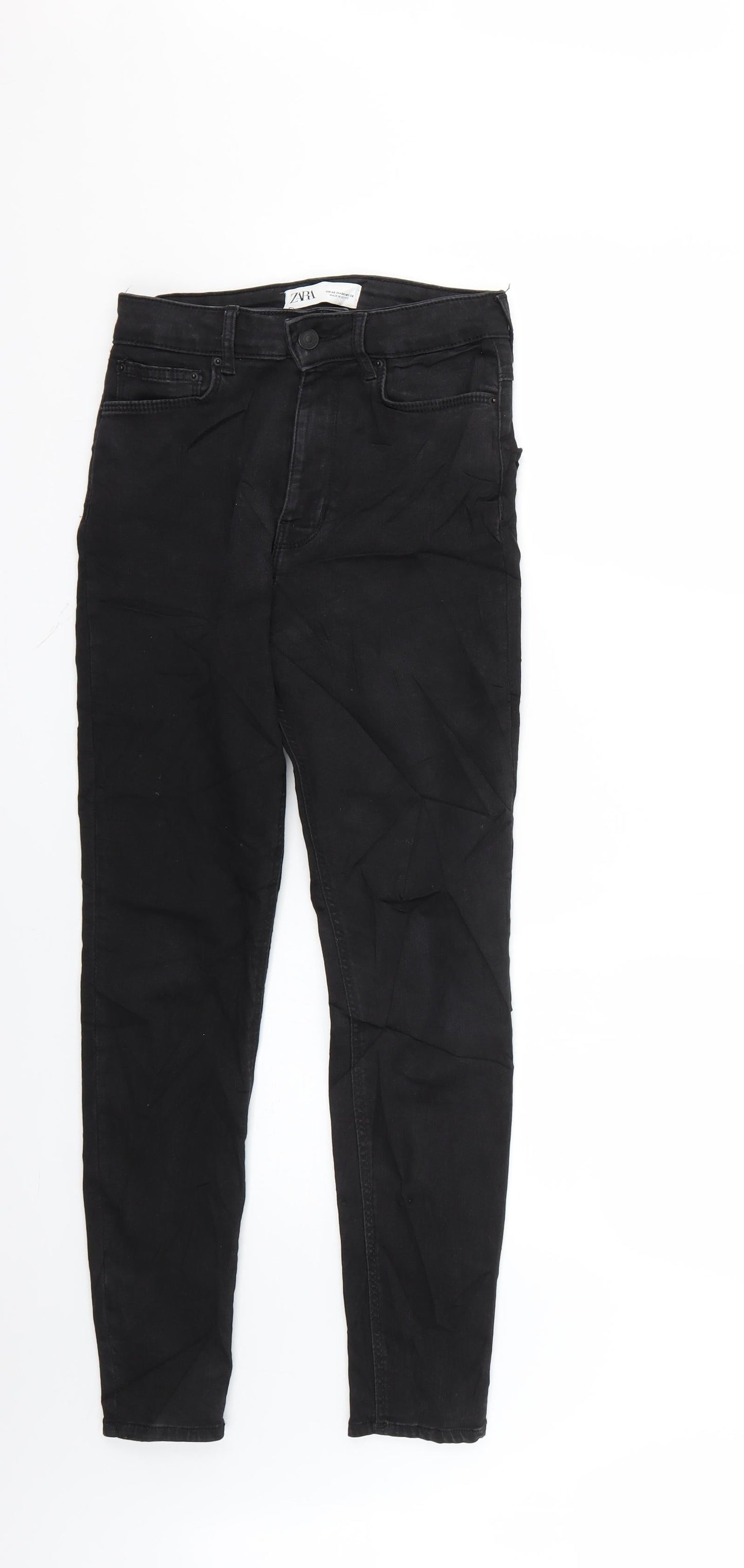 Zara Womens Black   Skinny Jeans Size 8 L26 in