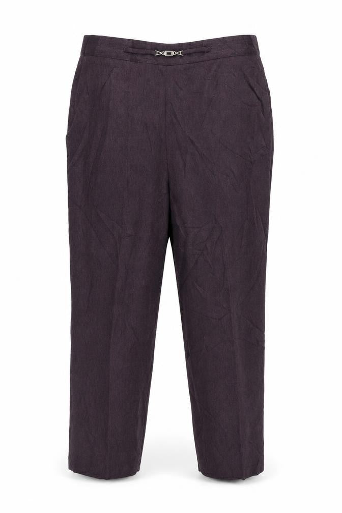 Classics Womens Purple   Trousers  Size 14 L24 in