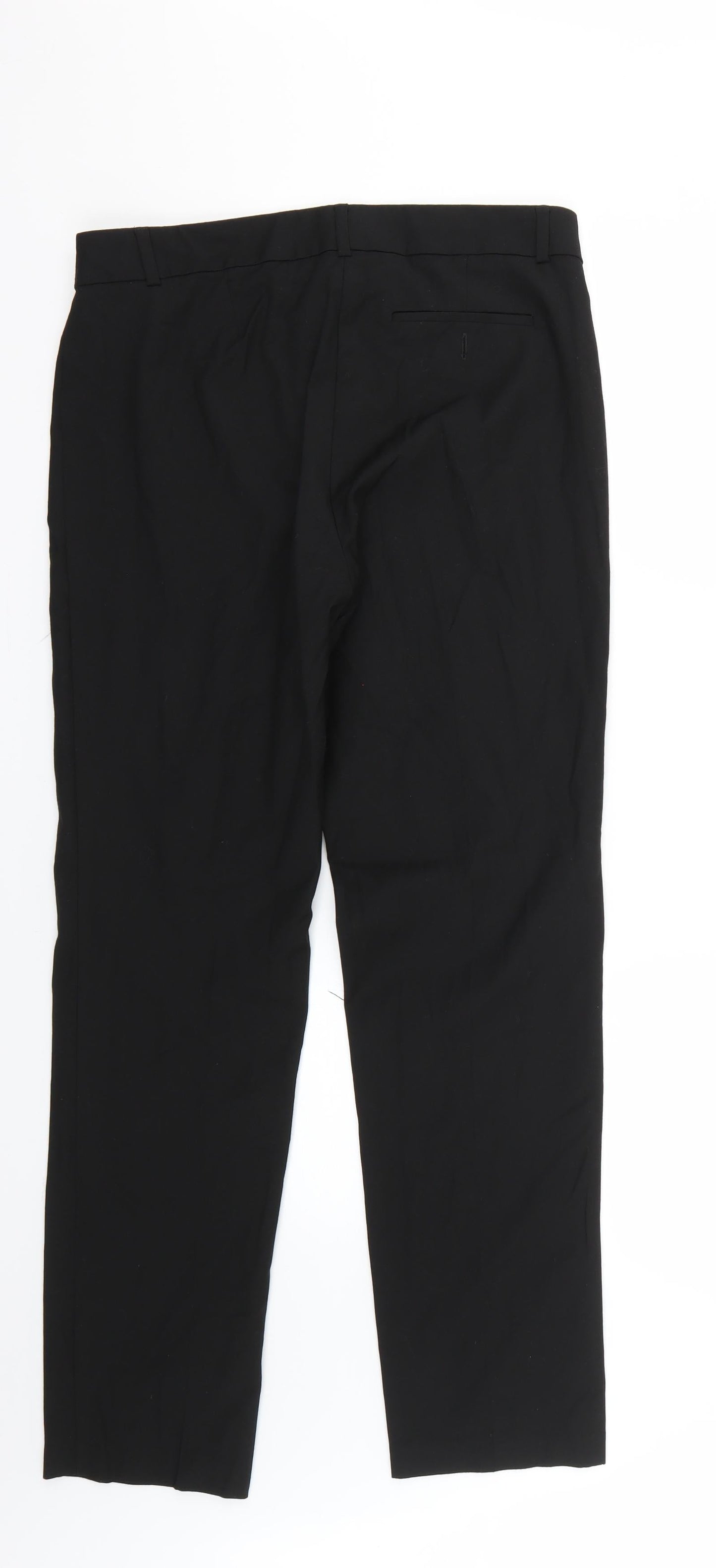 Marks and Spencer Womens Black   Trousers  Size 12 L28 in