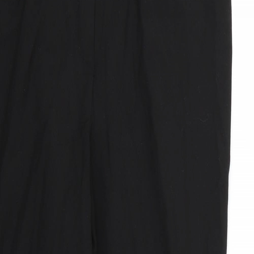 Marks and Spencer Womens Black   Trousers  Size 12 L28 in